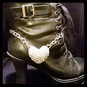 Rhinestone Boot jewelry
